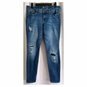 GAP DISTRESSED LEGGING STRETCH SKINNY JEANS / SIZE 4